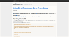 Desktop Screenshot of dgibbons.net